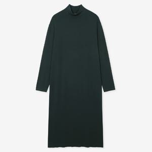 모크넥 골조직 루즈핏 롱드레스_ NDWFD3100