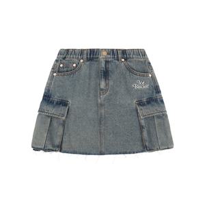 [FINAL클리어런스][주니어]IB 데님 카고 스커트_IB53SK608