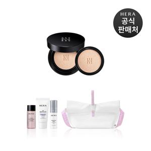 [CJ단독] 블랙 쿠션 파운데이션 듀오 SPF34/PA++ [본품15g+리필15g]