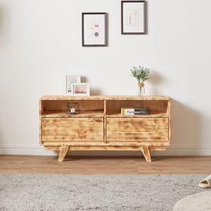 CZ187 원목 엔틱 서랍오픈 거실장 1200 1color 착불