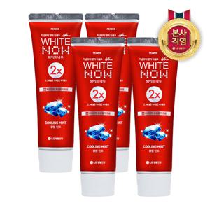 페리오 화이트나우 치약 120g 쿨링민트 x 4개