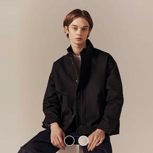 073510 코튼/나일론 목넥 밀리터리 숏 자켓