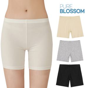 [퓨어블라썸] 에어리 실키 모달 소프트 3부 속바지/빅사이즈