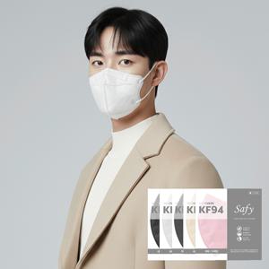 세이피 데일리핏 새부리형 KF94 대형 100매 컬러 황사 마스크