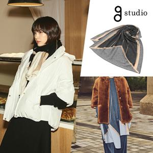 [베이지 컬러 only] 지스튜디오 울&캐시미어 니트 머플러