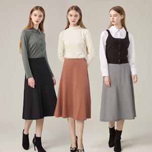 [최초가 39,800원] 프랑 소프트 텐션 폰테 밴딩 스커트