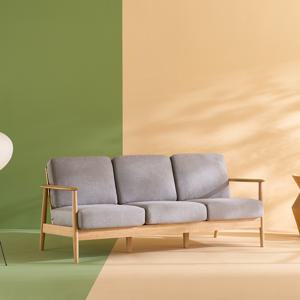 [추가쿠폰] 세계가구 네오 뉴탐 3인 패브릭 소파