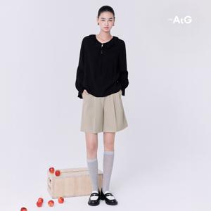 [최초가59,900원] 링클프리 버튼 하프팬츠