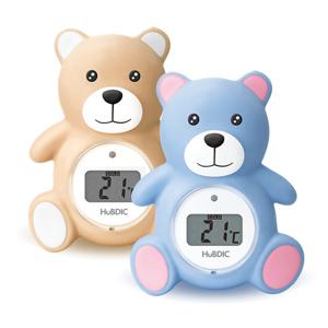 [단독기획]휴비딕 디지털 곰돌이 탕온도계 목욕물 온도계 물놀이 장난감 육아필수템