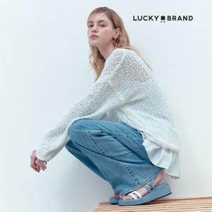 [화이트,블랙 한정] 퓨어 코튼 루즈핏 풀오버 1종