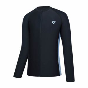 [아레나] 남성 엑티브 릴렉스핏 집업 래쉬가드A4BM1RR49BLK