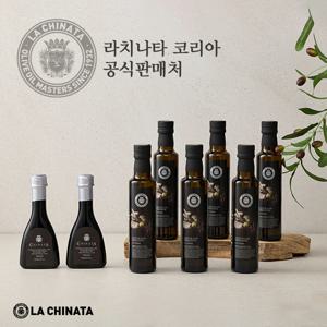 라치나타 엑스트라버진 엔라마 올리브오일250ml*6+무화과발사믹2