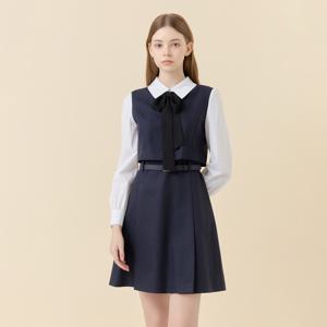 [롯데백화점][라인어디션]셔츠 레이어드 미니원피스 (NVOPPB99)