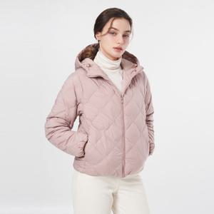 투엘라 퀼팅베일 여성 다이아퀼팅 후드 패딩 점퍼(W6WJ05)