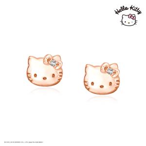 [정상가 29,000원] 헬로키티주얼리 시그니처 귀걸이(핑크) HLBE189-P