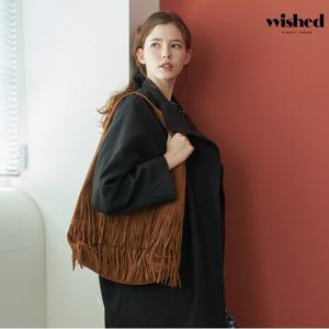 정상가:79,000원ㅣ벨벳 스웨이드 수술 포인트 숄더 백 (WIBCBG005)