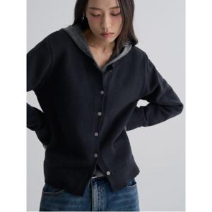 레이어드 후드 카디건  네이비 (35615ASMFR)