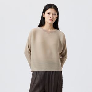 [최초가 138000원] 가오리 실루엣 플리츠 티셔츠_EPTSS026010