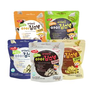 처음먹는 아이 김스낵 5종 5개 (선택)