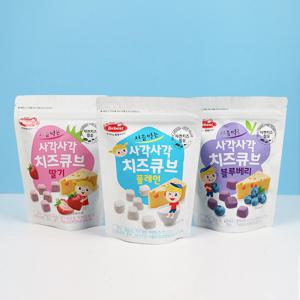 처음먹는 사각사각 치즈큐브  3종 5개 (선택)