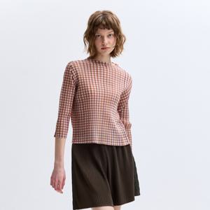 [최초가 109000원] 체크 반하이넥 티셔츠_LPTSS026004