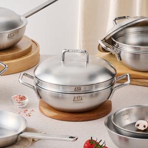 316Ti스텐 통5중 샤프 파티웍 26cm