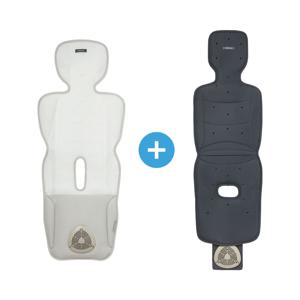 [비밀혜택가](1+1) 에어포켓3 영유아용+에어포켓3 토들러/주니어 겸용 통풍 카시트 유모차 쿨시트