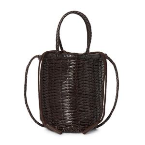 공식수입 리나 미니 여성 버킷백 8704 DK BROWN