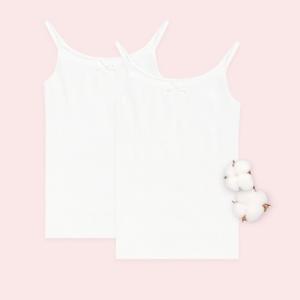 TRY 여아 코튼 끈 런닝 1매