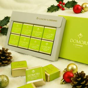 도모리 이탈리아 고급초콜릿 크레미노 (클래식/피스타치오) 8개입 세트 초콜릿선물 수입초콜릿
