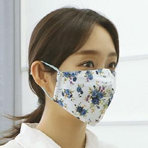 꽃나염입체마스크(3종) 천마스크 왕꽃마스크 잔꽃마스크 패션마스크 면마스크 마스크 꽃마스크
