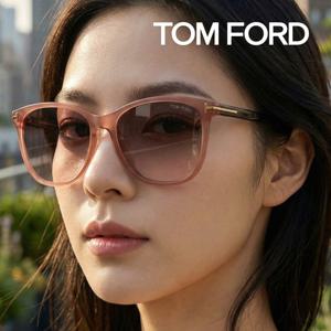 TF485D 74F 공식수입 스퀘어 오버사이즈 뿔테 명품선글라스