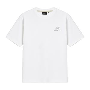 NB  스포츠 클럽 그래픽 남성 여성 공용 반팔티 반팔 티셔츠 화이트 NBNEDB2423-10