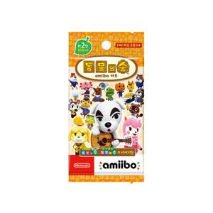 스위치 모여봐요 동물의숲 아미보카드 2탄