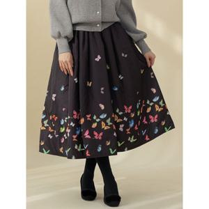 [하프클럽] 나비 본딩 스커트 /마담 미시 중년 여성 빅사이즈 40대 50대