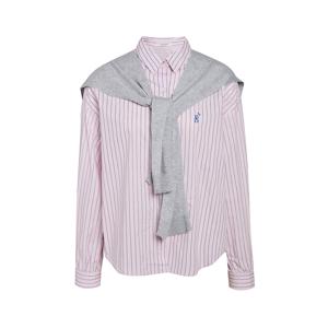 숄 세트 스트라이프 셔츠 GS4N0BL431