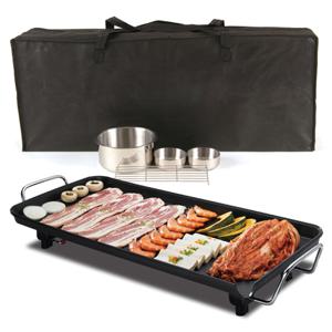 SHINIL 전기그릴 SGP-H82WS 와이드 풀세트 77cm 다이아몬드 코팅