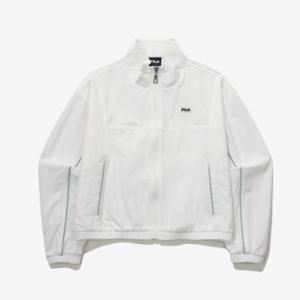 휠라 여성 기능성 에센셜 세미크롭 바람막이 FS2JKG2152F_OWH