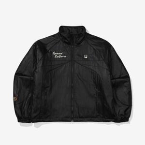 휠라 여성 모터코어 컬러블럭 패딩자켓 FS2JKF4S01F_BLK