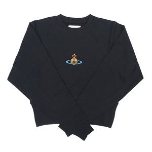 비비안 웨스트우드 여성 애슬레틱 스웨트셔츠 블랙 1I010001 J006O N401