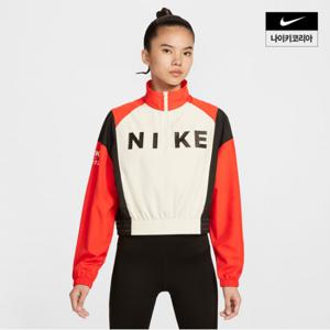 여성 스포츠웨어 우븐 경량 쿼터집 재킷 IH8479-133