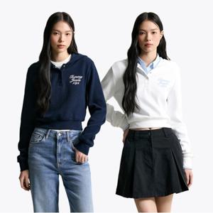 [정상가: 139000원] 타미진스 크롭 와플 후디 2종 택1 (T32F6TTO11TWT1)