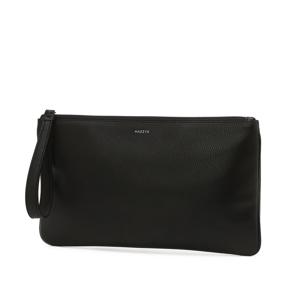 헤지스 액세서리 [[26SS]] HJHO6E997BK [선물추천][Online 한정판][BASIC] 블랙 가죽 스트랩 클러치