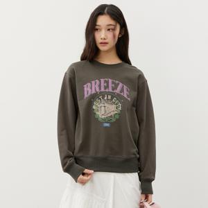 [최초가 89,900원] 서클 브리즈 스웨트 셔츠_3COLORS