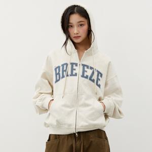 [최초가 129,900원] 브리즈 아치 로고 후디 집업_4COLORS