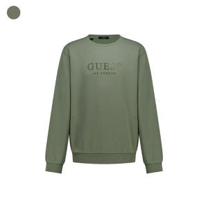 [본사직영] 남성 빗살일자로고 테리 맨투맨 KP3K04C3