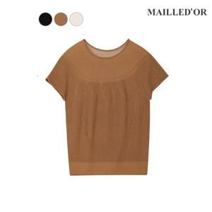 [홈쇼핑인기]시스루넥 홀가먼트 니트 1종