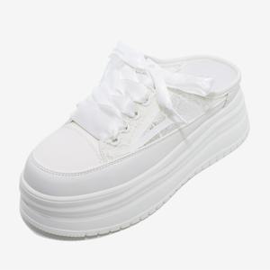 고세 여성 뮬 OZO5S027 화이트 7cm