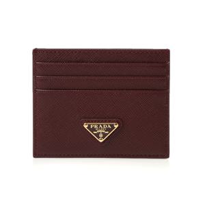 [롯데백화점] [프라다] 카드지갑 1MC025 QHH F0007 사피아노 트라이앵글 로고