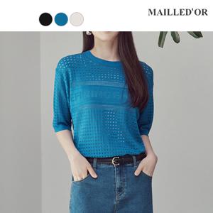 [홈쇼핑인기]크로셰 하프슬리브 니트 1종